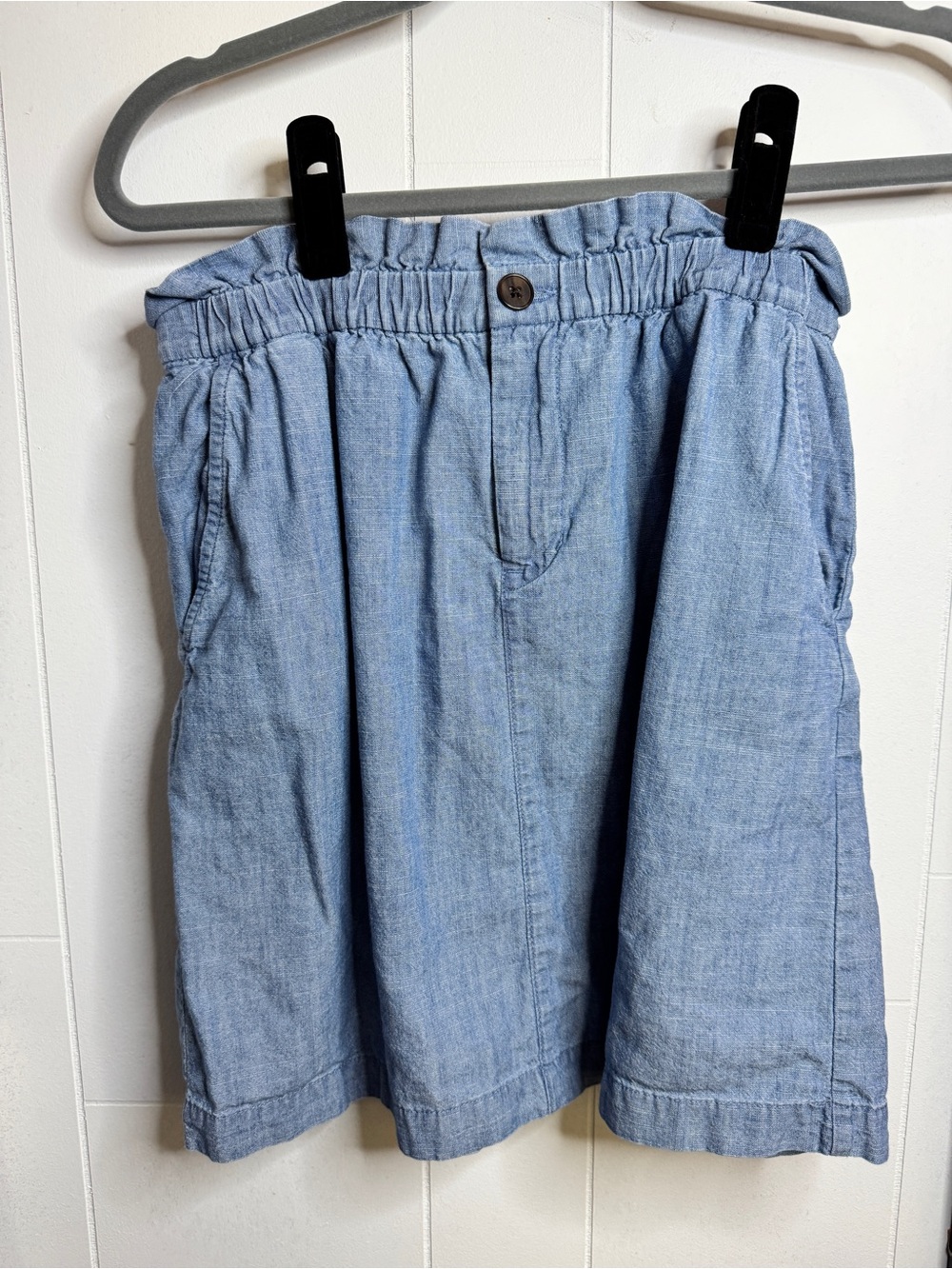 J. Crew chambray skirt